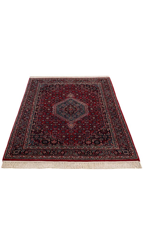Detail image of 4' x 5' 11 Hand Knotted Bidjar Wool Rug