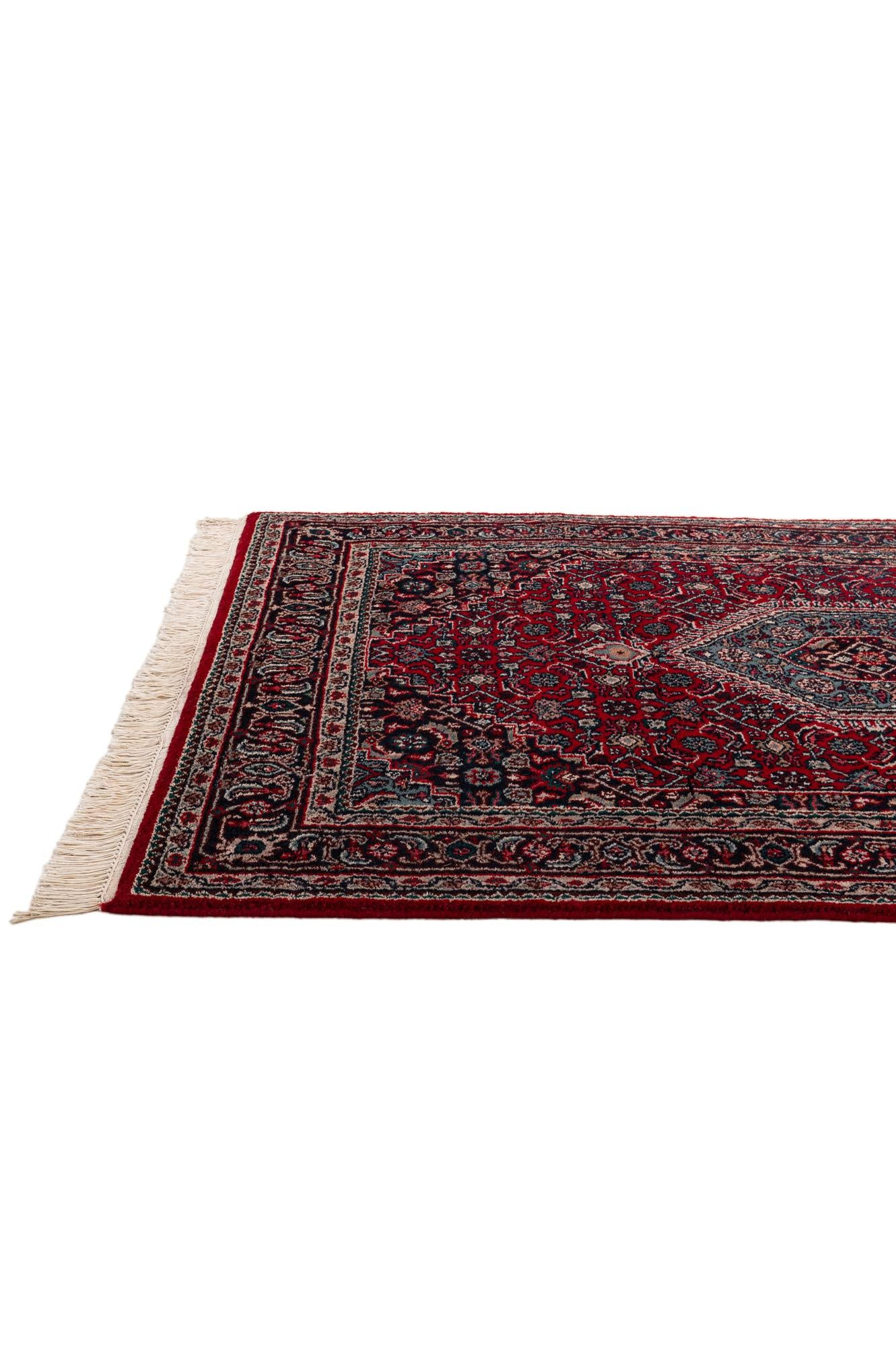 4' x 5' 11 Hand Knotted Bidjar Wool Rug