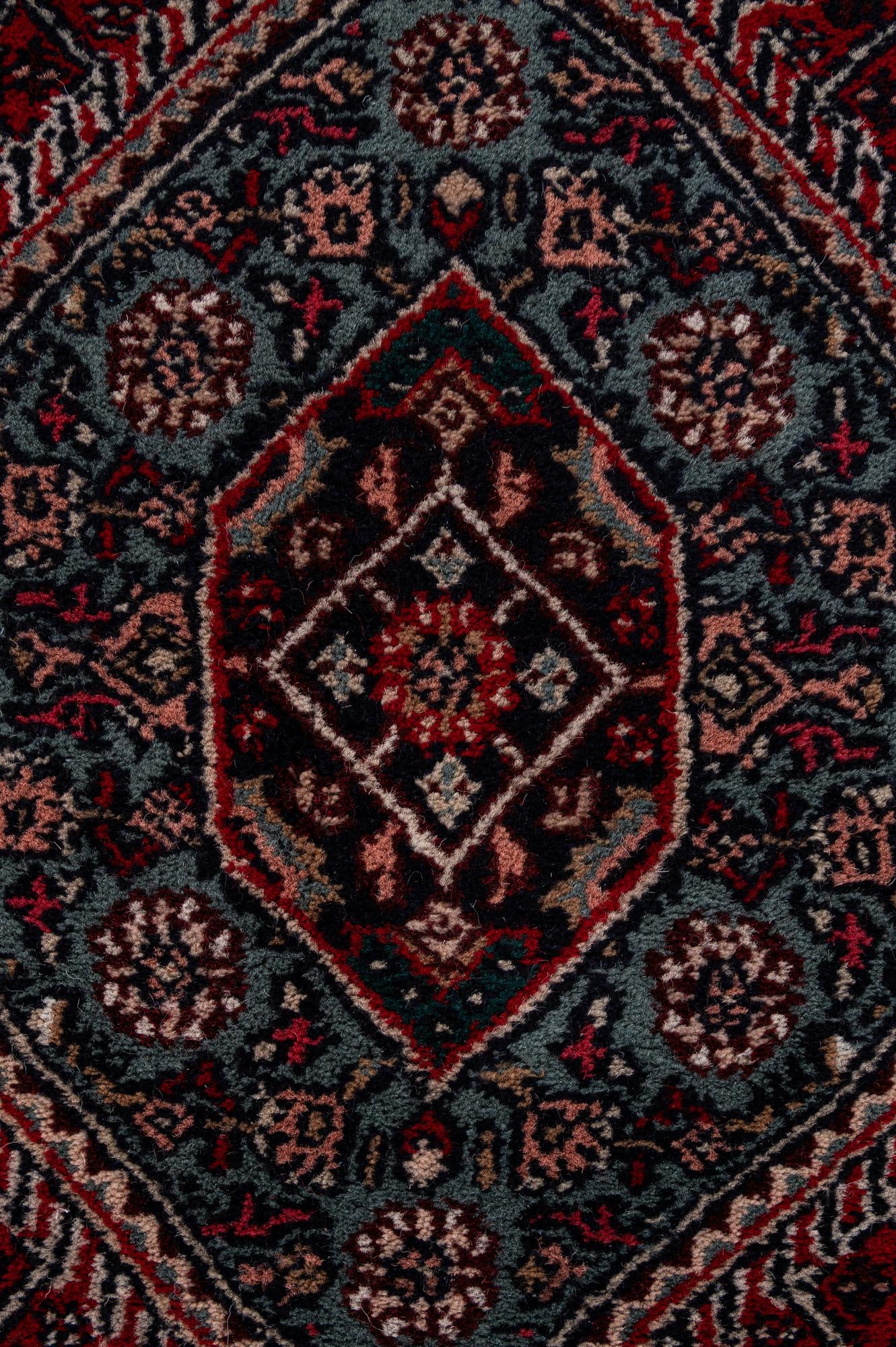 4' x 5' 11 Hand Knotted Bidjar Wool Rug