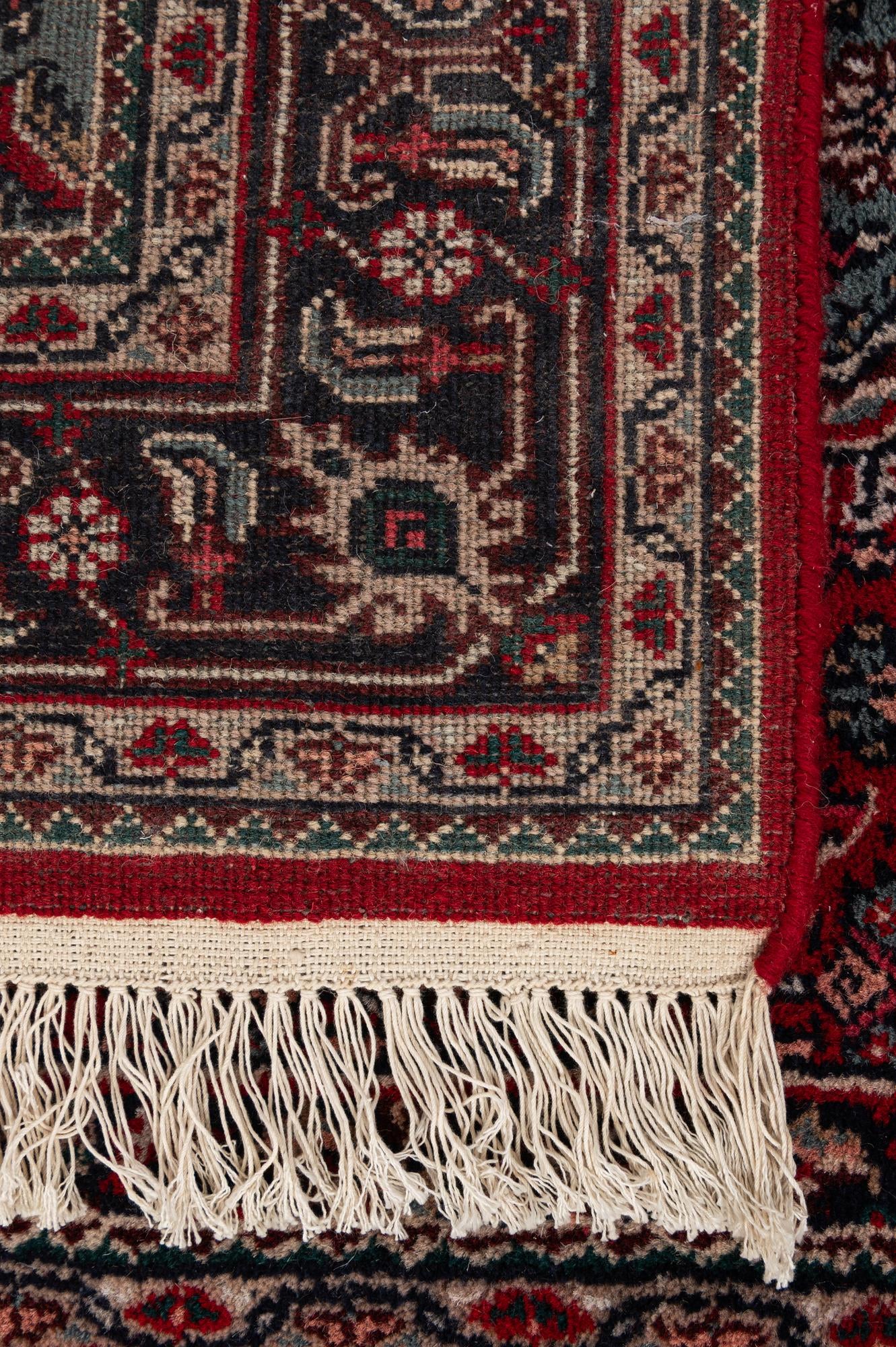 4' x 5' 11 Hand Knotted Bidjar Wool Rug