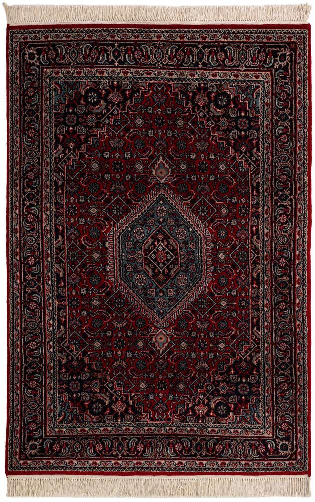 4' x 5' 11 Hand Knotted Bidjar Wool Rug