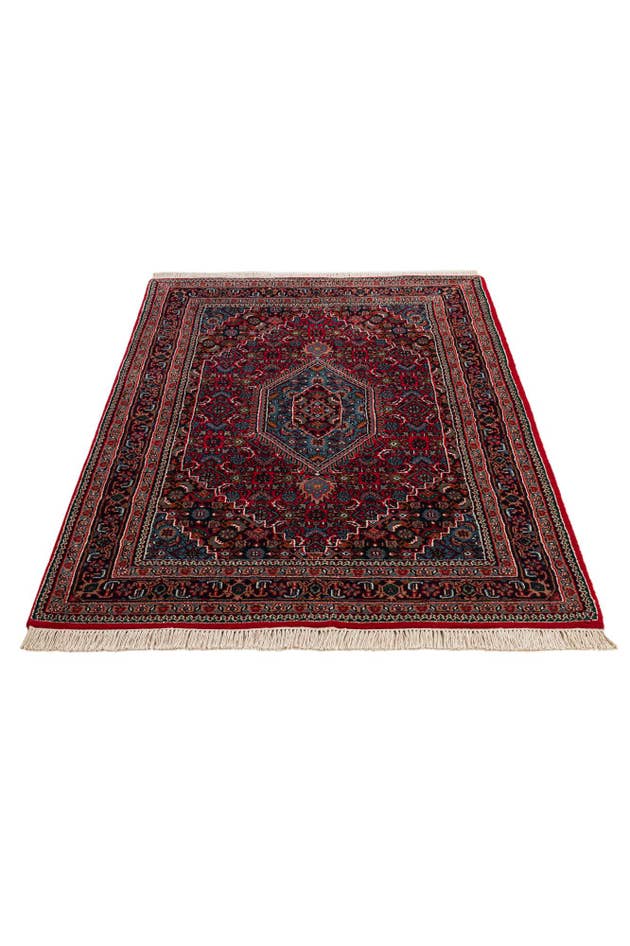 Detail image of 4' x 5' 11 Hand Knotted Bidjar Wool Rug