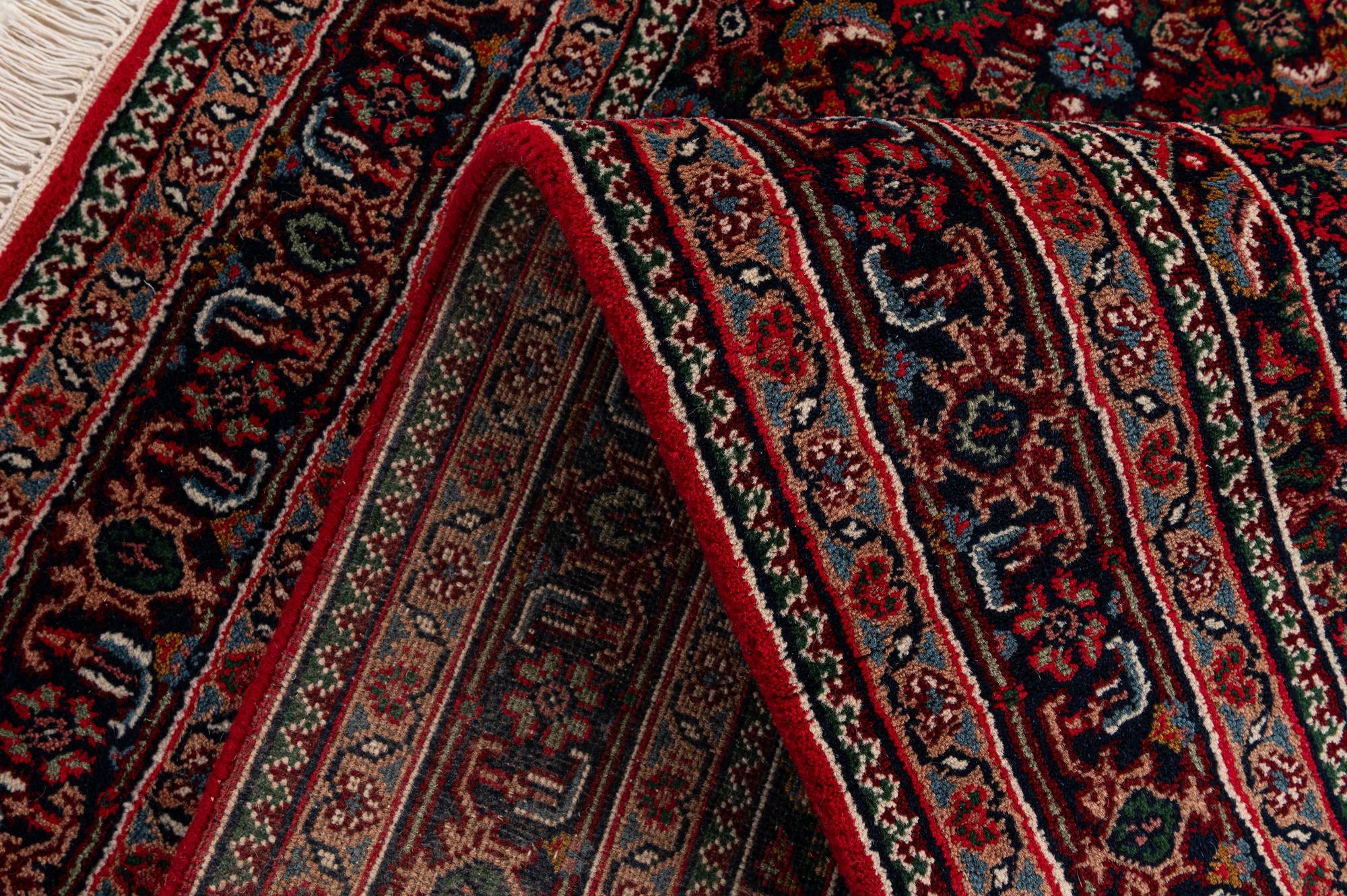 4' x 5' 11 Hand Knotted Bidjar Wool Rug
