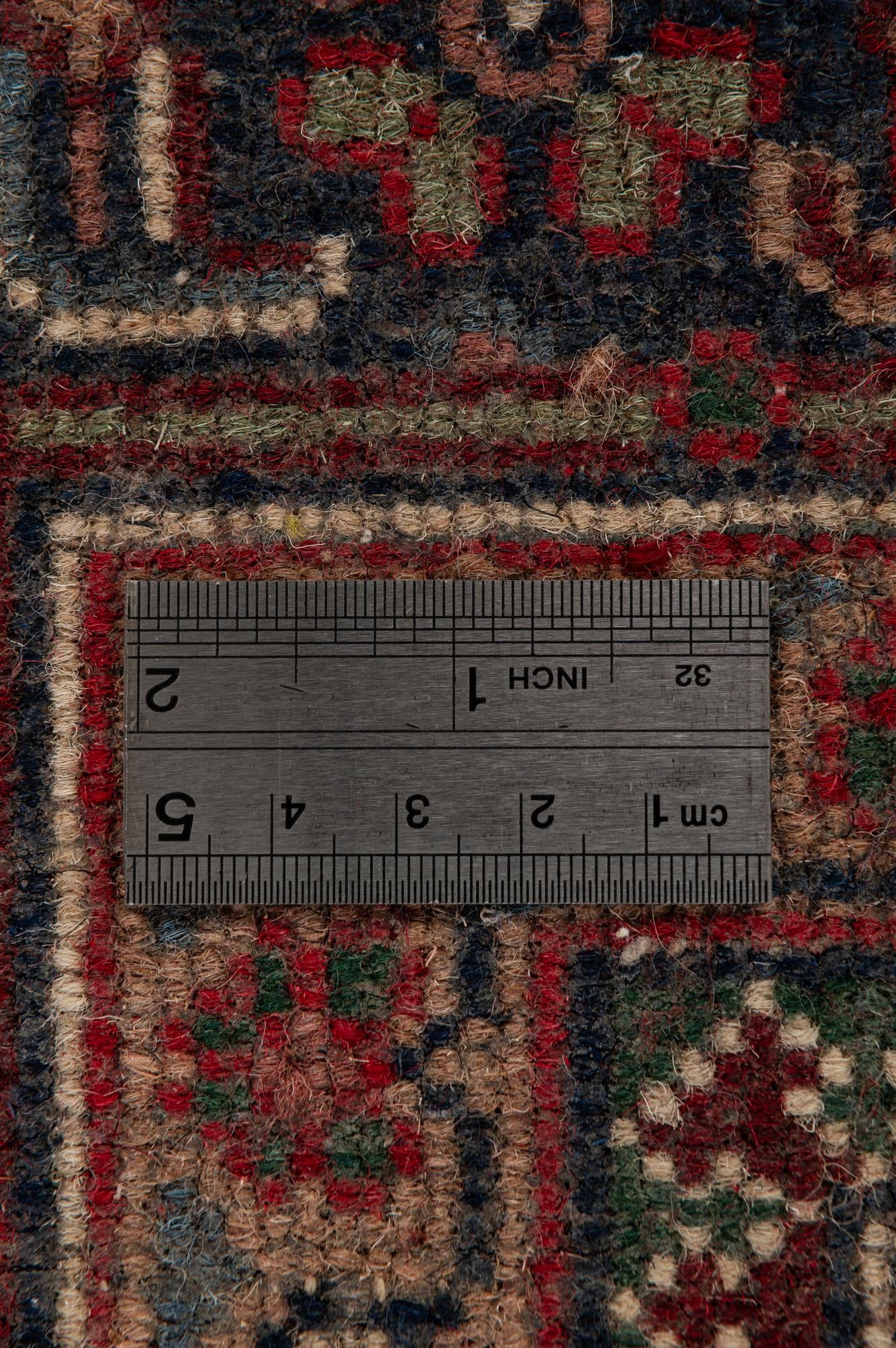 4' x 5' 11 Hand Knotted Bidjar Wool Rug