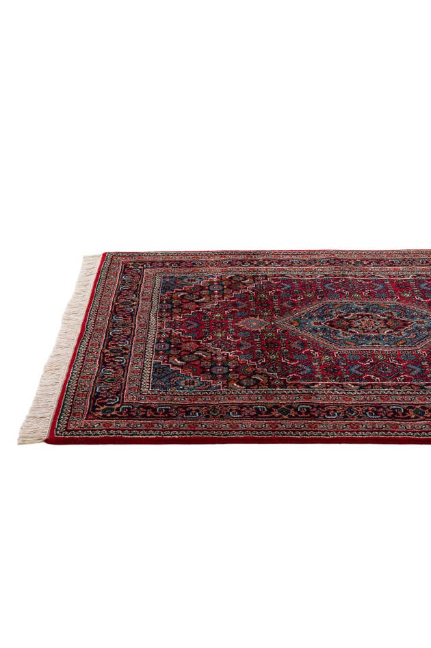 Detail image of 4' x 5' 11 Hand Knotted Bidjar Wool Rug