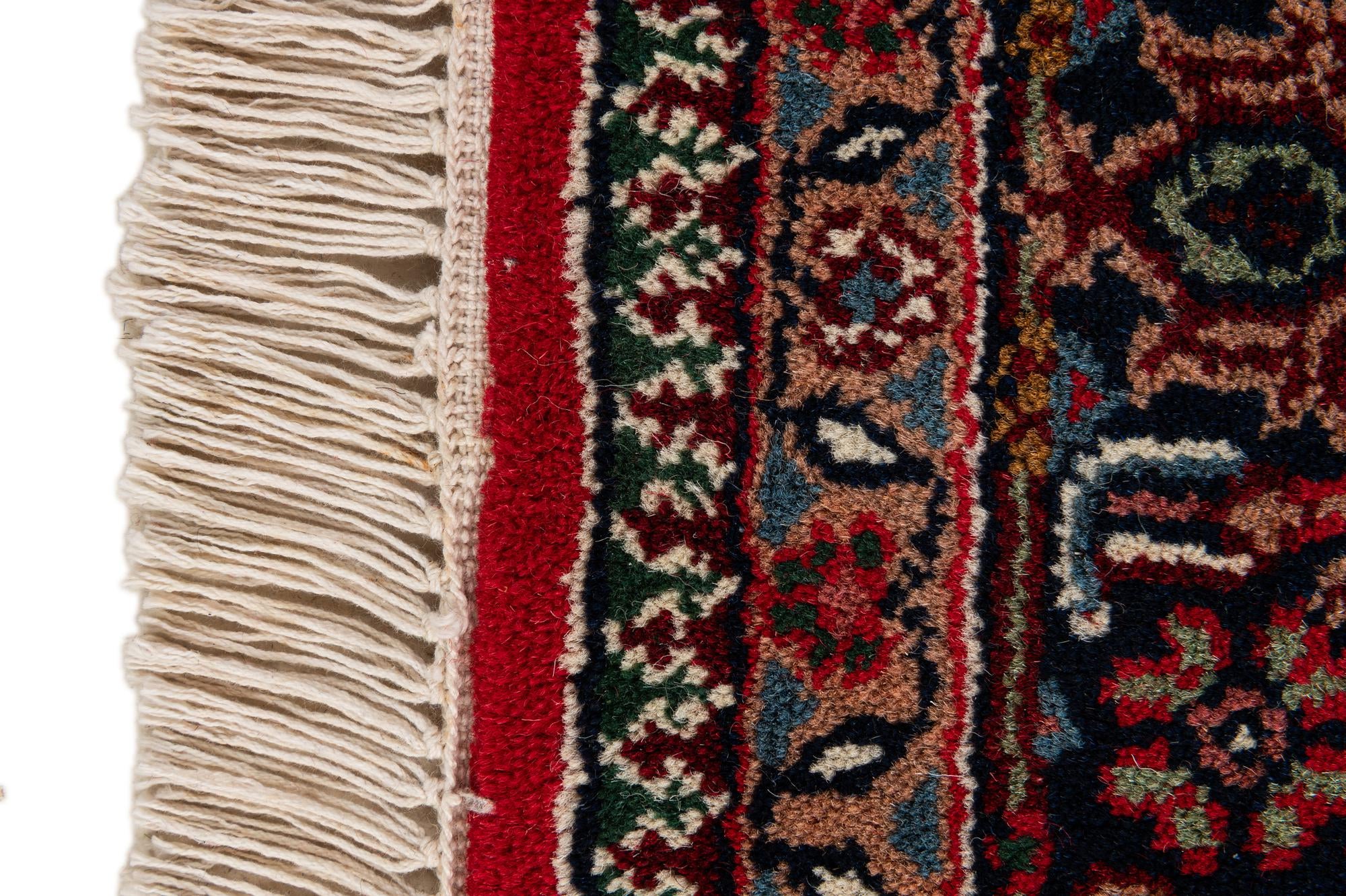 4' x 5' 11 Hand Knotted Bidjar Wool Rug
