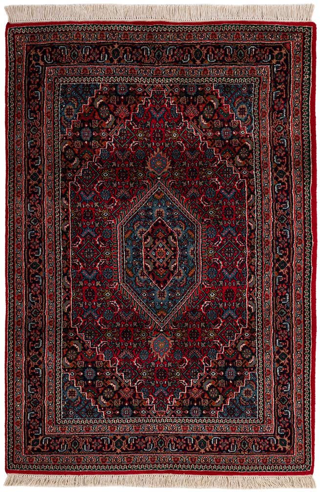 4' x 5' 11 Hand Knotted Bidjar Wool Rug