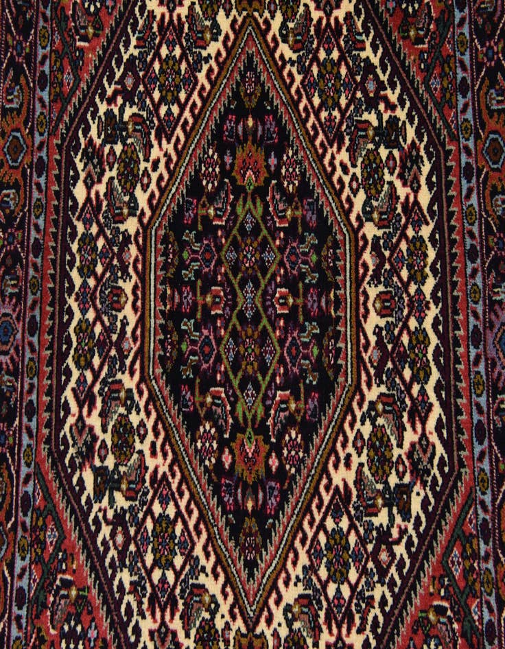 Detail image of 2' 4 x 3' 6  Hand Knotted Bidjar Persian Wool Rug