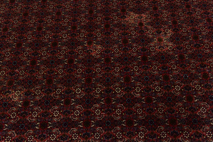 Detail image of 6' 10 x 10' Hand Knotted Bidjar Persian Wool Rug