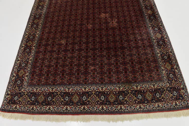 Detail image of 6' 10 x 10' Hand Knotted Bidjar Persian Wool Rug