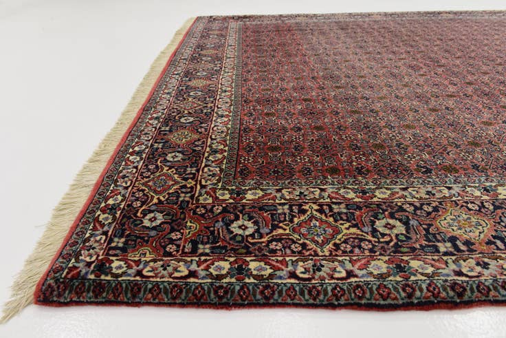 Detail image of 6' 10 x 10' Hand Knotted Bidjar Persian Wool Rug