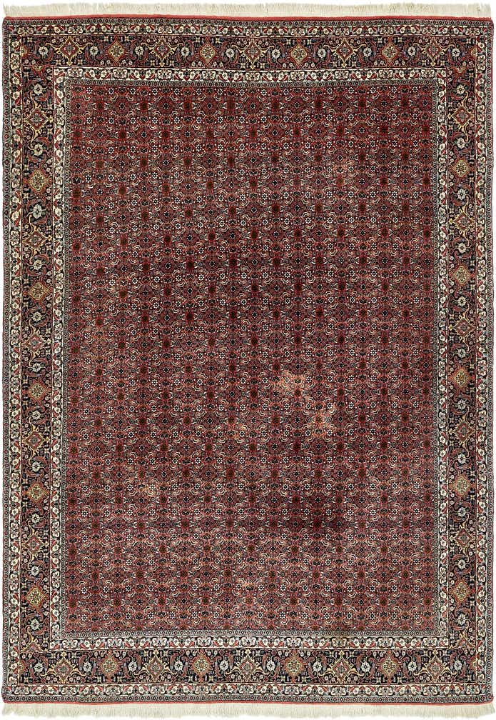 6' 10 x 10' Hand Knotted Bidjar Persian Wool Rug
