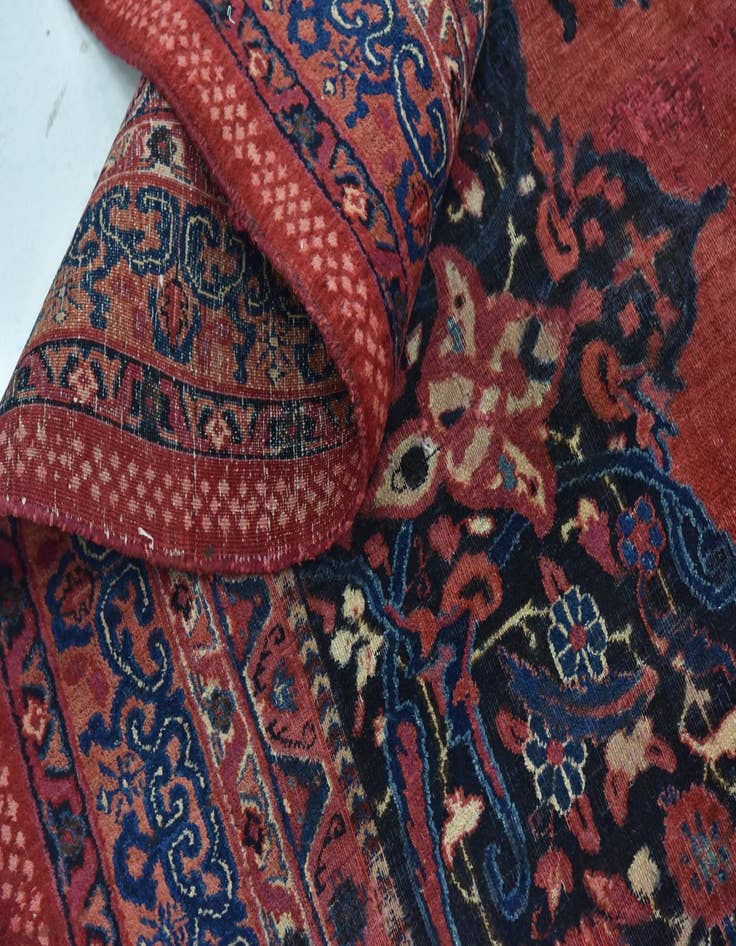 Detail image of 9' x 12' 7 Hand Knotted Bidjar Persian Wool Rug