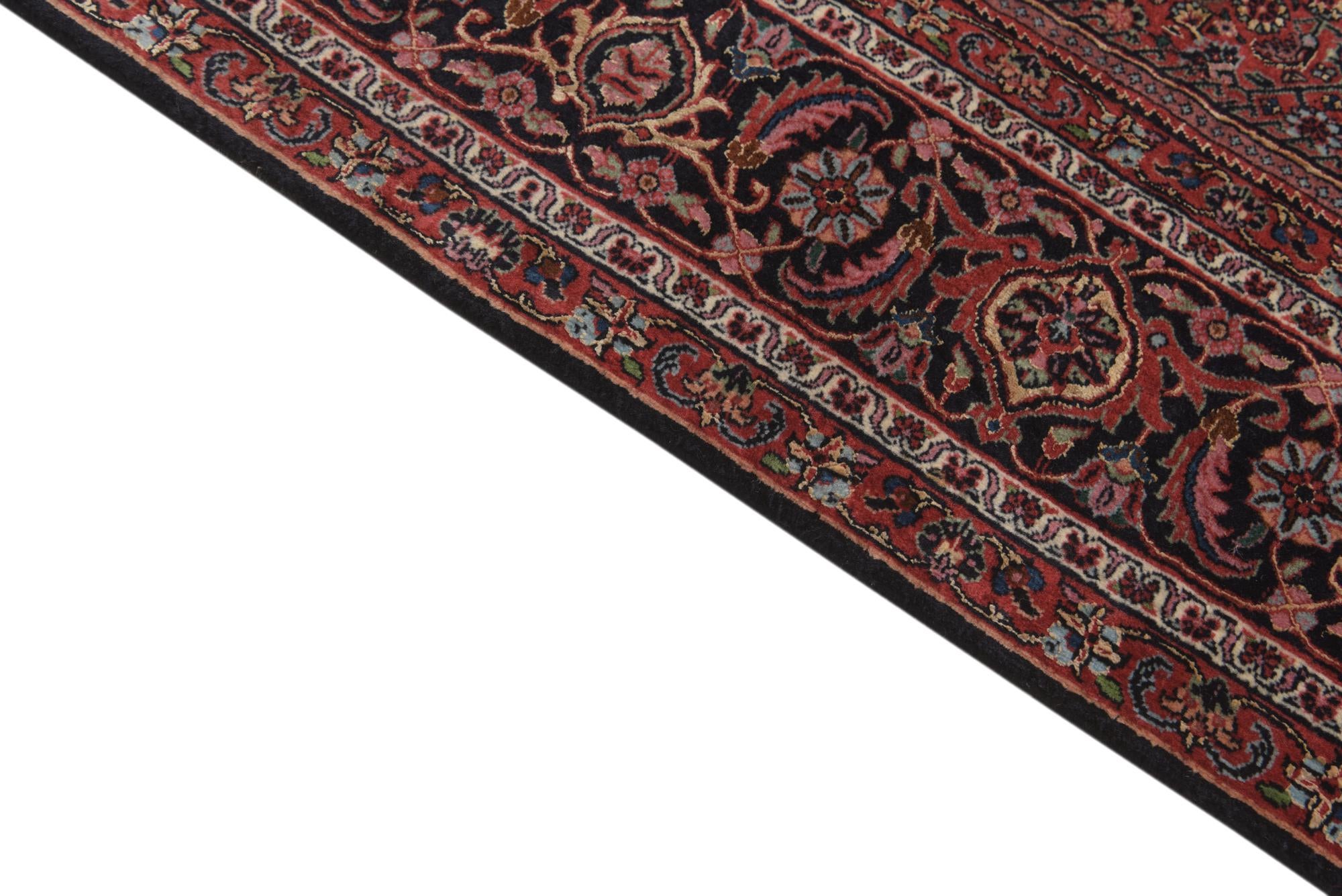 6' 5 x 10' 1 Hand Knotted Bidjar Persian Wool Rug