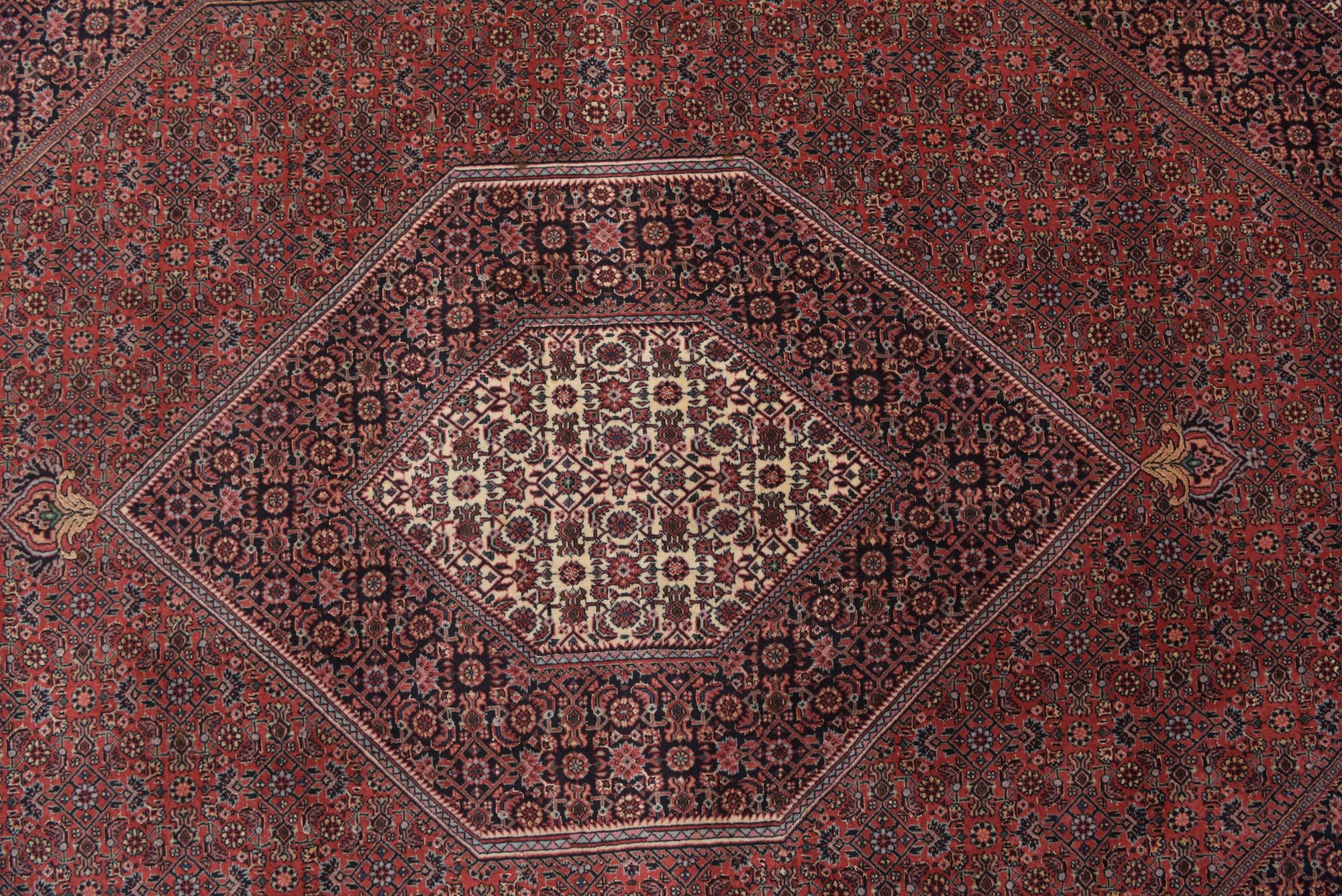 6' 5 x 10' 1 Hand Knotted Bidjar Persian Wool Rug