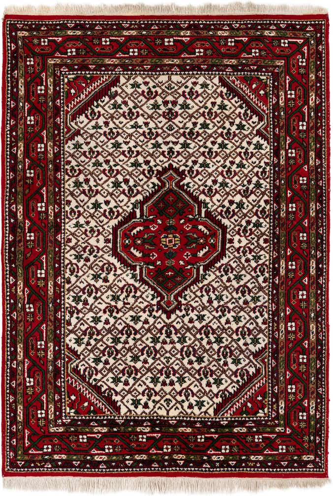 5' 8 x 7' 10 Hand Knotted Bidjar Wool Rug