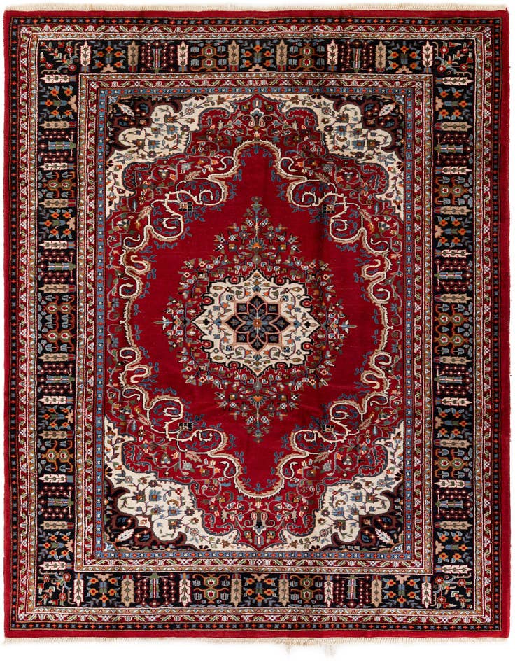 Detail image of 7' x 10' 2 Hand Knotted Bidjar Wool Rug