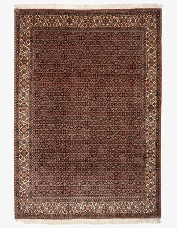 6' 9 x 9' 7 Hand Knotted Bidjar Persian Wool Rug