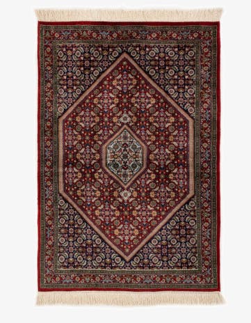 3' 7 x 5' 3 Hand Knotted Bidjar Wool Rug