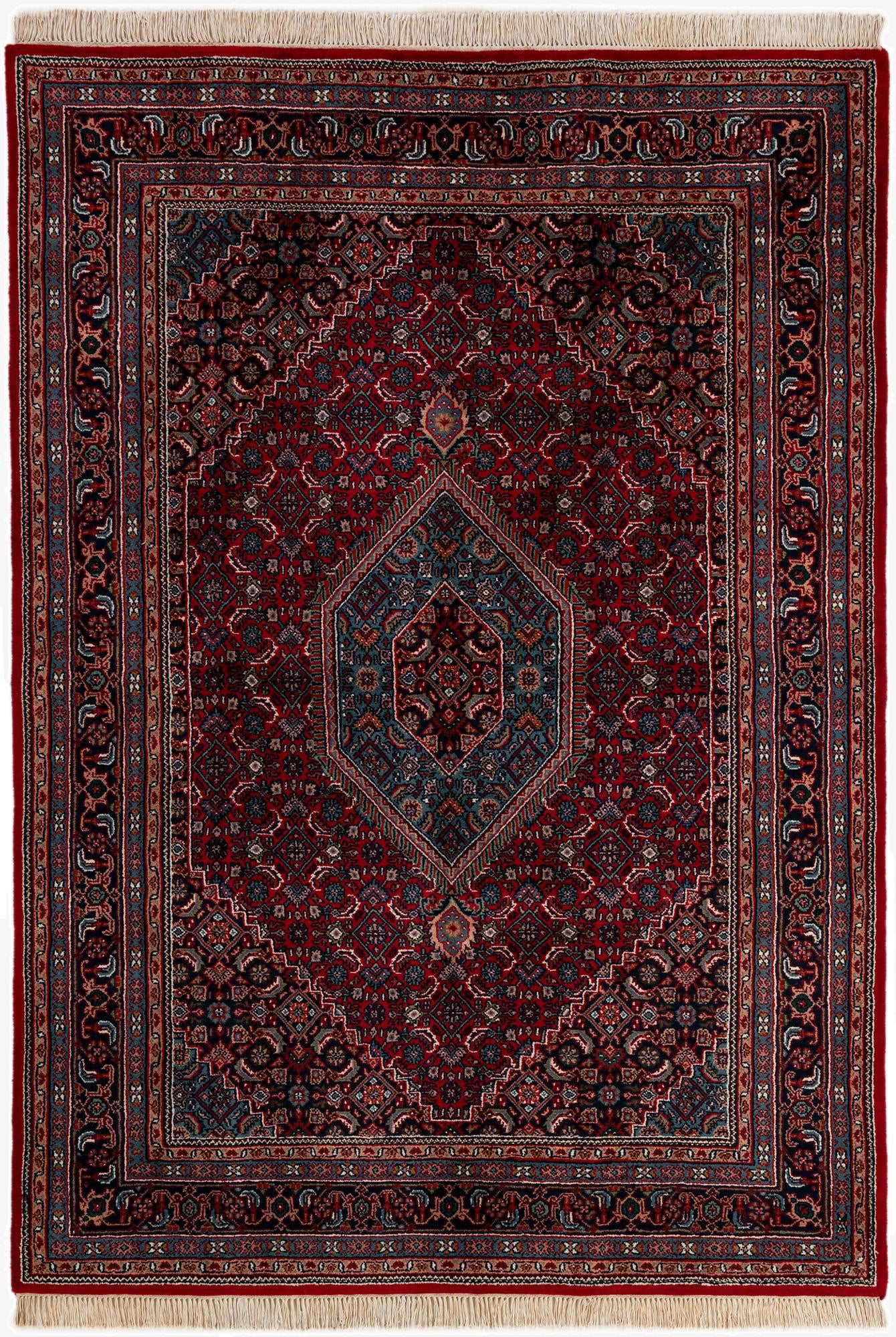 5' 8 x 8' 1  Hand Knotted Bidjar Wool Rug