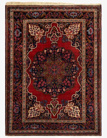 4' 6 x 6' 1 Bidjar Rug