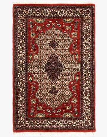 3' 2 x 4' 11 Bidjar Wool Rug