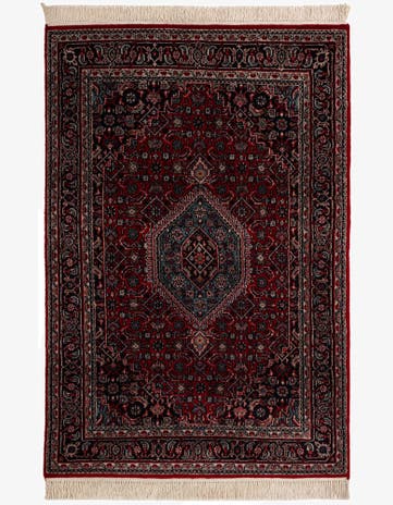 4' x 5' 11 Hand Knotted Bidjar Wool Rug