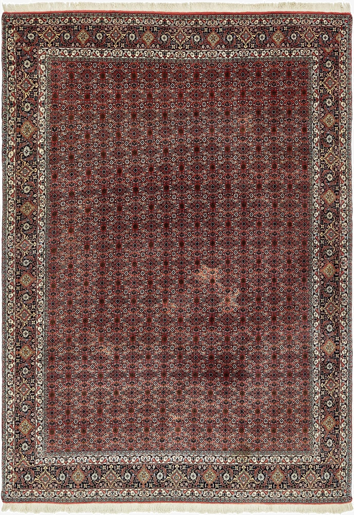 6' 10 x 10'  Hand Knotted Bidjar Persian Wool Rug