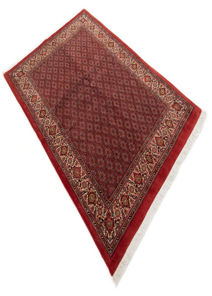 4' 8 x 6' 10 Bidjar With Silk Rug