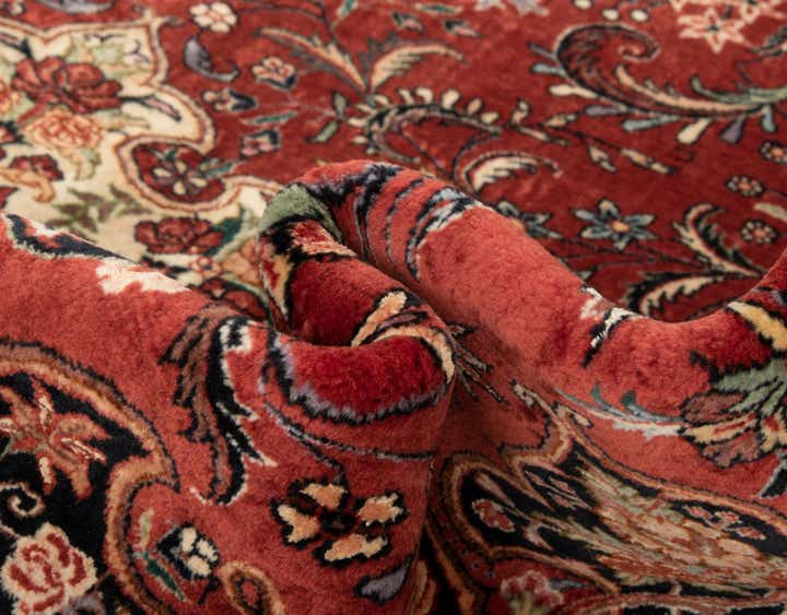 5' 6 x 8' 5 Bidjar With Silk Rug