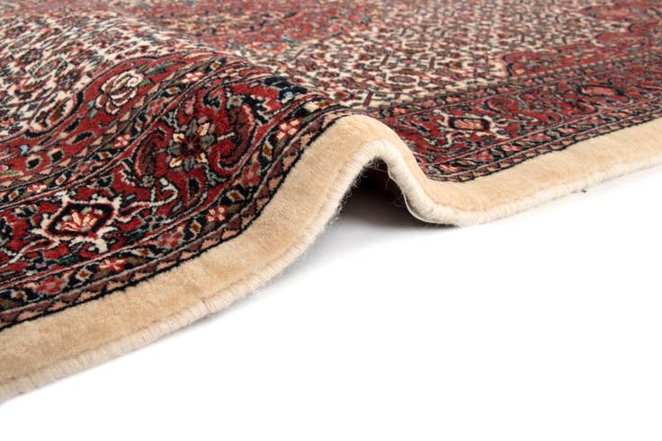 Detail image of 3' 8 x 5' 10 Bidjar With Silk Rug