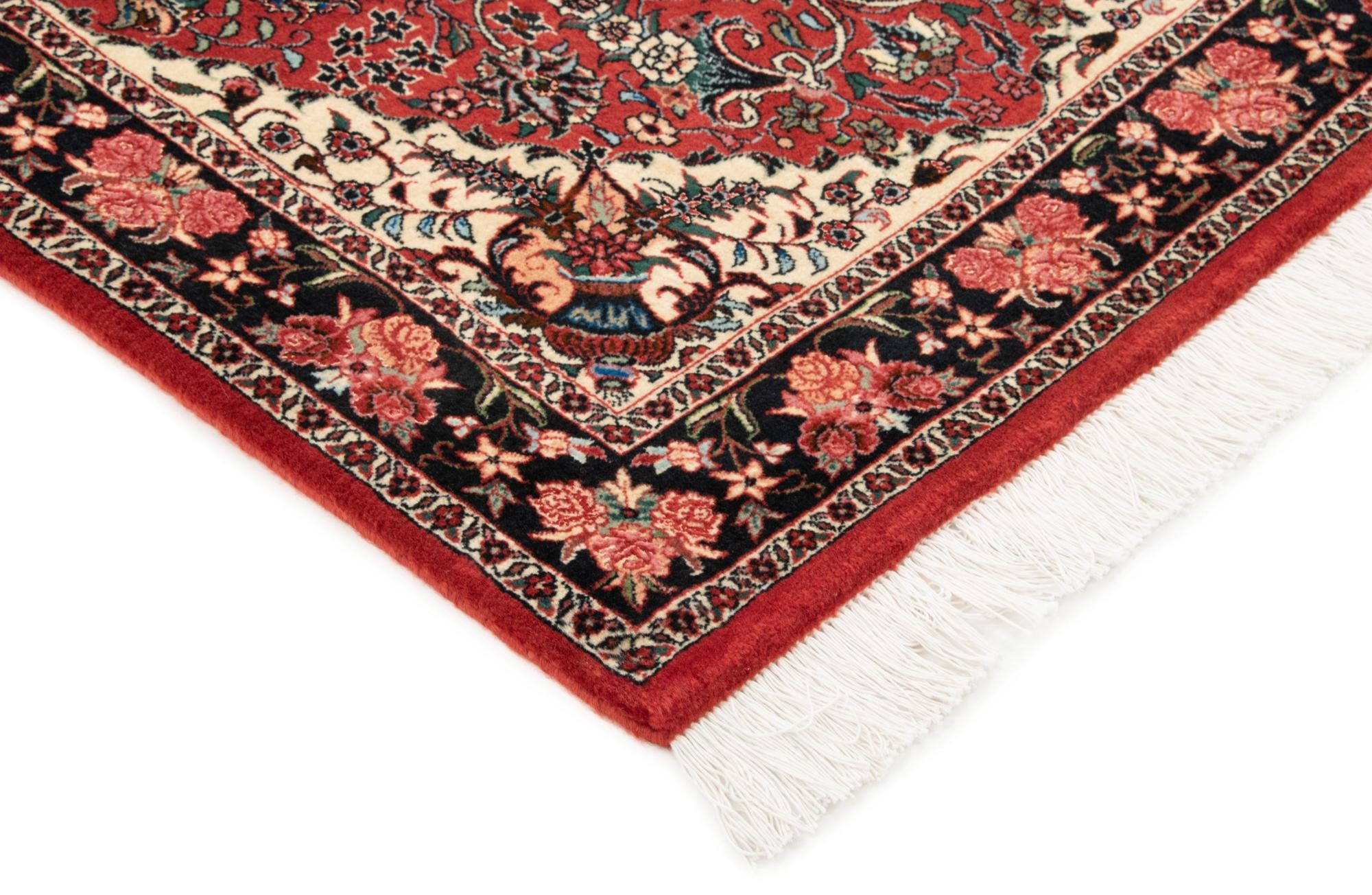 3' 3 x 4' 9 Bidjar With Silk Rug