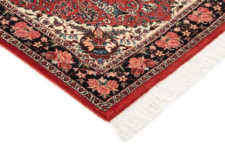 3' 3 x 4' 9 Bidjar With Silk Rug