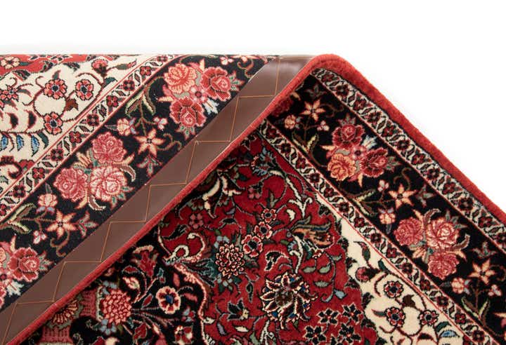 3' 3 x 4' 9 Bidjar With Silk Rug
