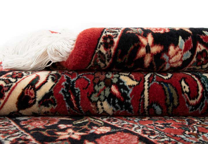 3' 3 x 4' 9 Bidjar With Silk Rug