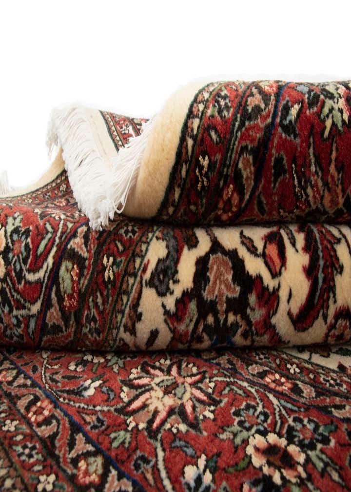 5' 1 x 6' 6 Bidjar With Silk Rug