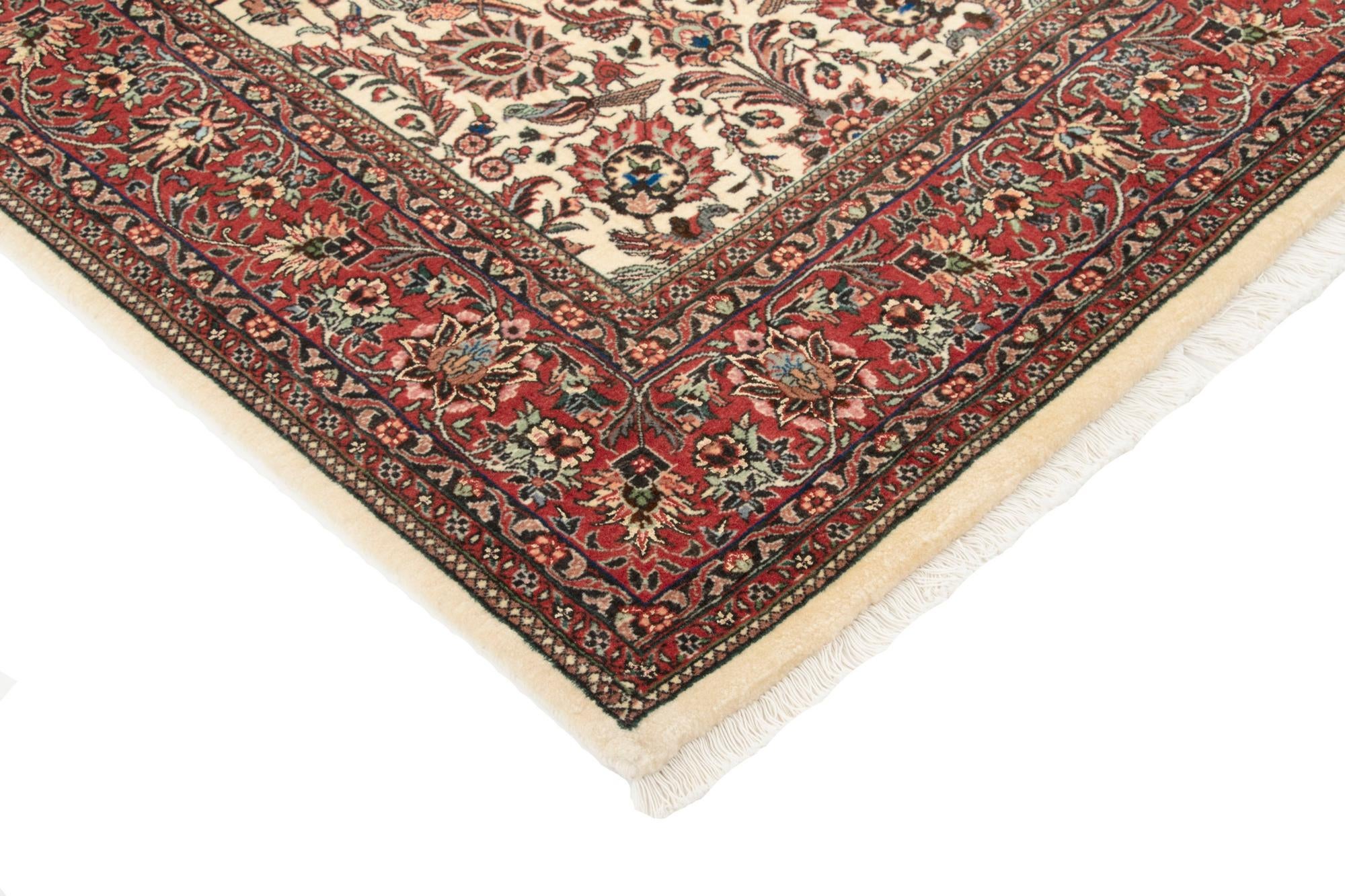 5' 1 x 6' 6 Bidjar With Silk Rug