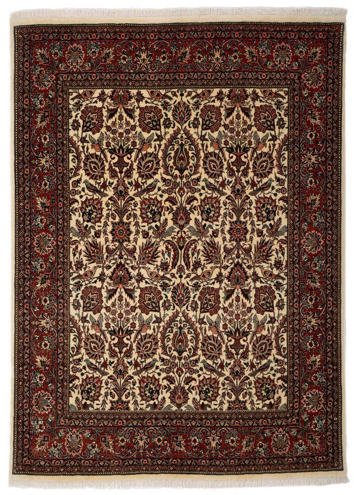 5' 1 x 6' 6 Bidjar With Silk Rug