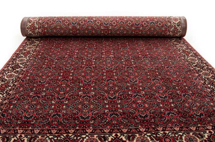 3' 8 x 6' 1 Bidjar With Silk Rug