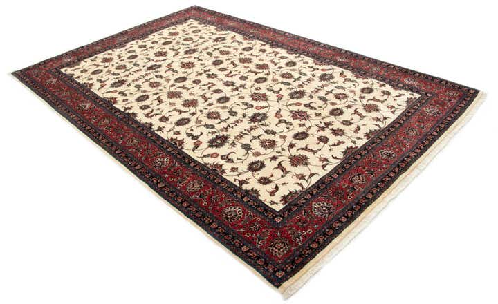 6' 8 x 10' Bidjar With Silk Rug