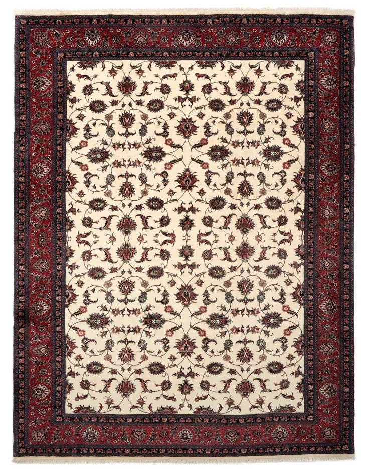 Detail image of 6' 8 x 10' Bidjar With Silk Rug