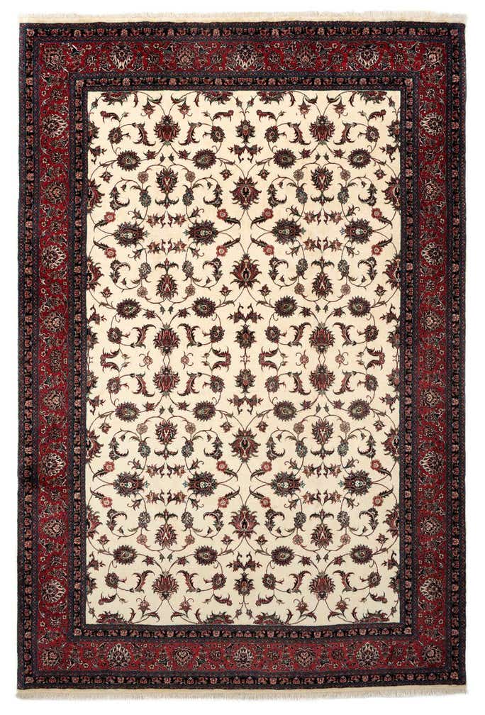 6' 8 x 10' Bidjar With Silk Rug