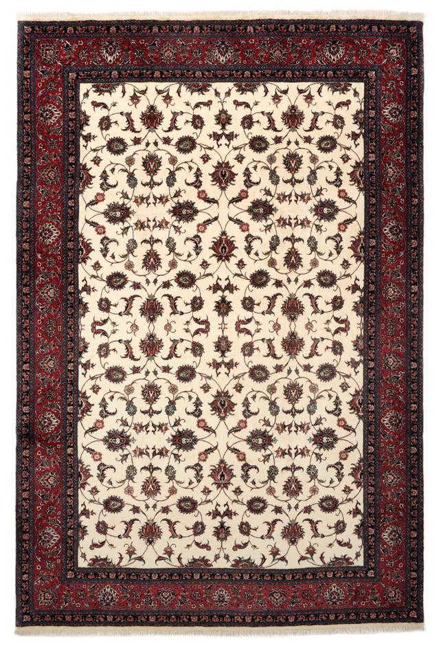 Detail image of 6' 8 x 10' Bidjar With Silk Rug