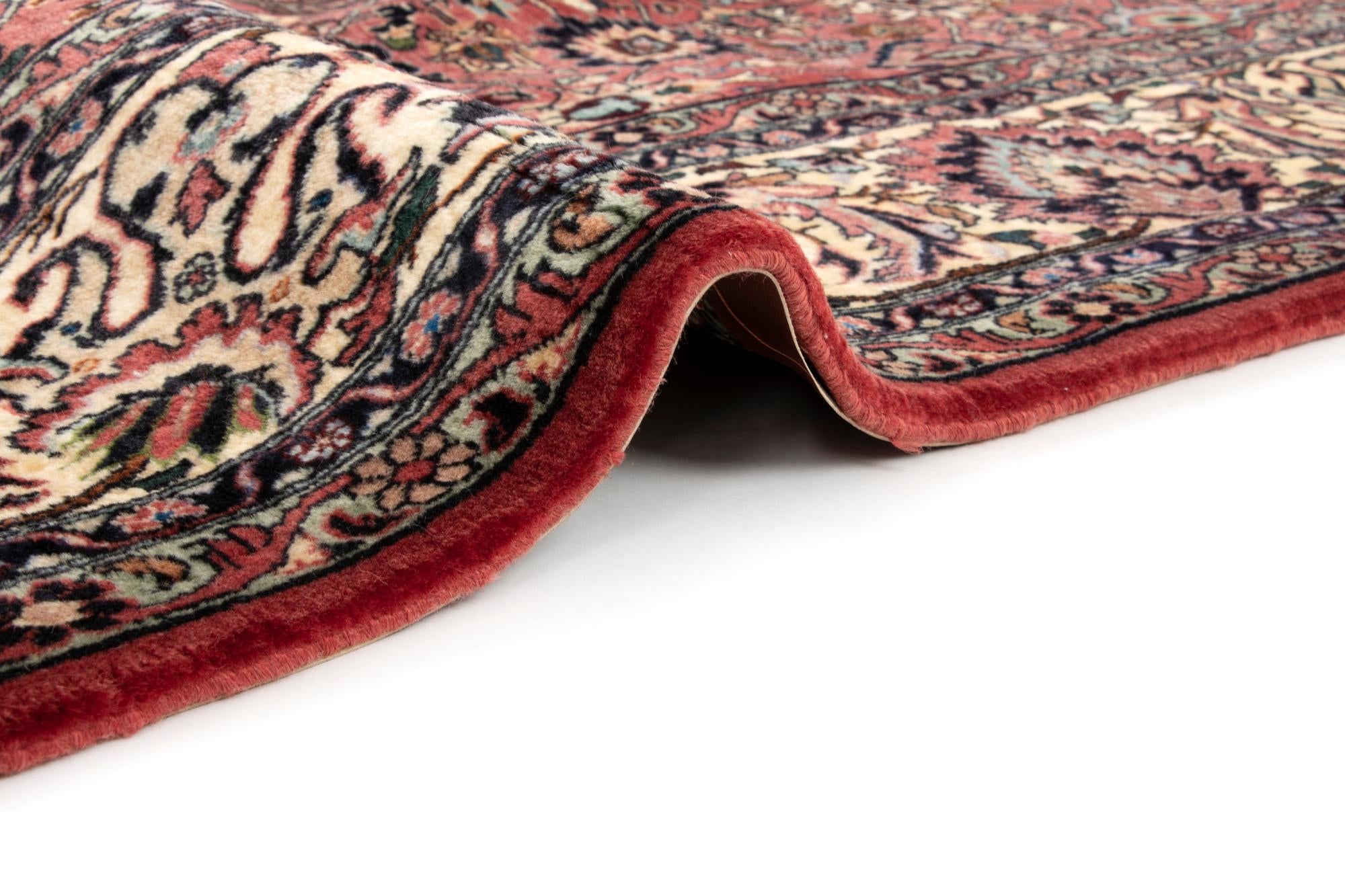 6' 8 x 9' 6 Bidjar With Silk Rug