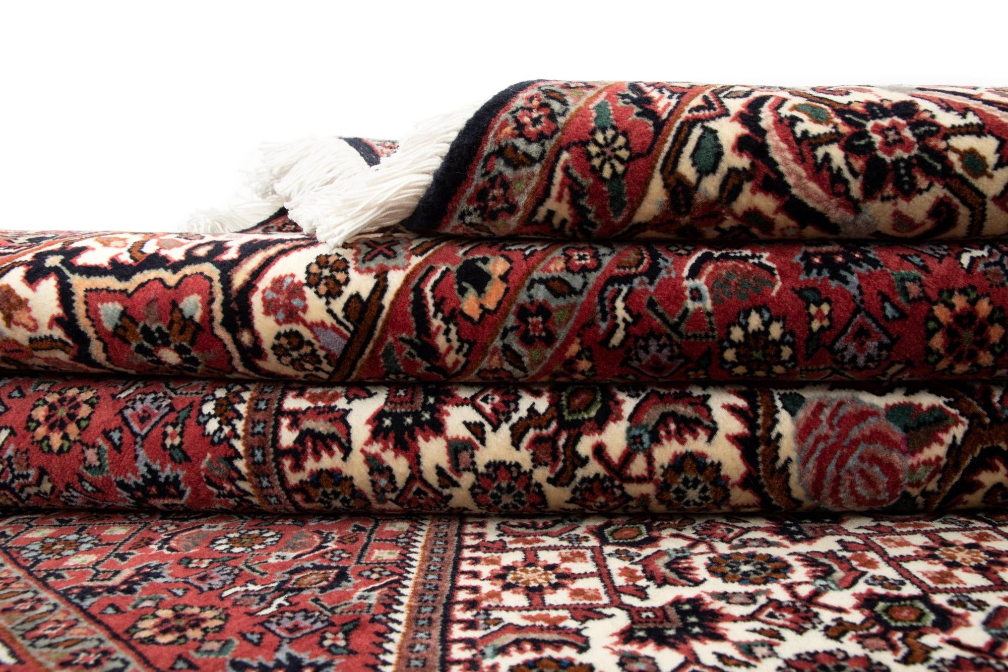 6' 8 x 10' Bidjar With Silk Rug