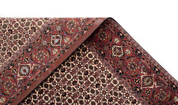6' 7 x 9' 9 Bidjar With Silk Rug