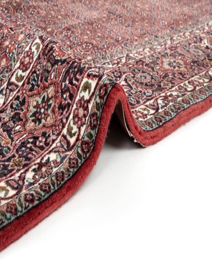 Detail image of 6' 10 x 8' 6 Bidjar With Silk Rug