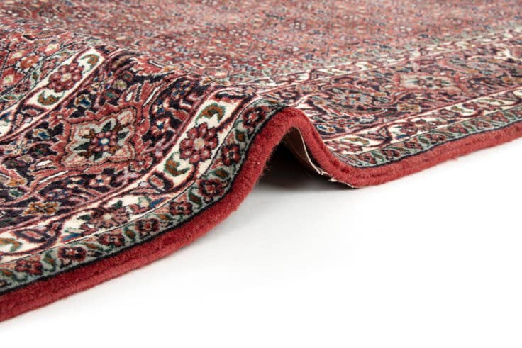 Detail image of 6' 10 x 8' 6 Bidjar With Silk Rug