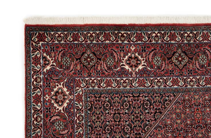 Detail image of 8' 4 x 9' 11 Bidjar With Silk Rug