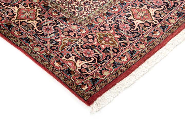 8' 2 x 11' 8 Bidjar With Silk Rug